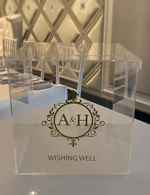 Clear Acrylic Wishing Well