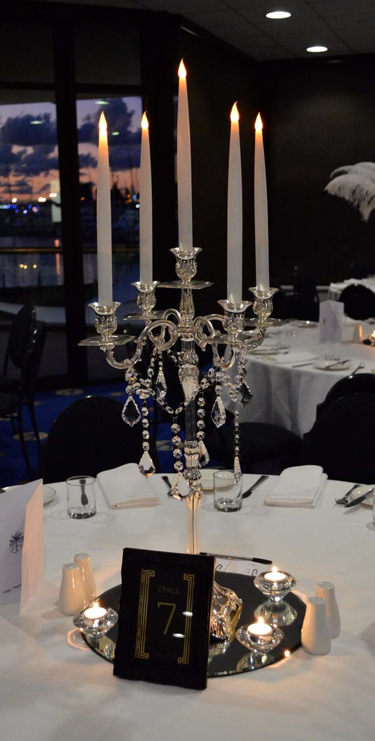 Candelabra Centrepieces